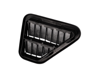 Rear 1/4 wing vent grille. Porsche 986 / 987 / 987.2 - 98657204302, 98657204400