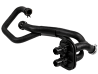 Tubo flessibile per riscaldamento, set di tubi flessibili con fascette, guida a sinistra. Porsche 95B Macan S / GTS / Turbo 2014-18 - 95B819337