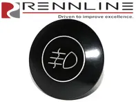 Rennline Billet Dash Knobs – Nebelschlussleuchte. Porsche 911 74-89 /912/914 - DA90