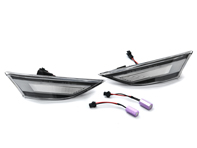 LED Sequential side marker, Clear. Porsche 991.1 / 991.2 / 981/982 Boxster/Cayman - 99163125000, 99163125506, 99163125606