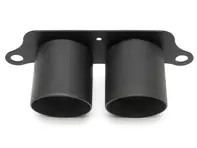 Embouts Deluxe Dual Style - Noir mat. Porsche 991.2 GT3 / GT3 RS - 99111125395, 99111125380, 99111125791