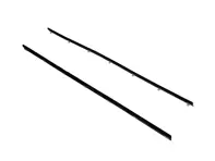 Juego de rascadores de fieltro para vidrio de puerta en el interior. Porsche 911 / 964 - 90153193520, 90153193620, 90153193521, 90153193621 - 1161/1162