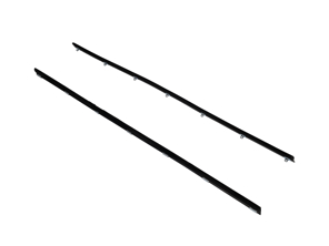 Grattoir en feutre pour vitre de porte à l'intérieur. Porsche911/964 - 90153193520, 90153193620, 90153193521, 90153193621 - 1161/1162