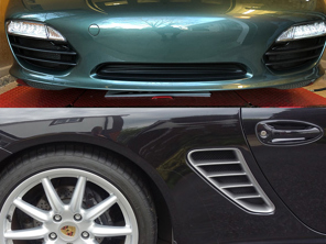 Kit rete metallica paraurti anteriore e prese d'aria laterali Porsche 987.2 Boxster