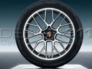 20' Macan RS Spyder Design Alloy Wheels & Winter Tyres Original Porsche - 95B04460012, 95B04460052