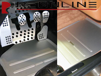 Rennline Bahnmatten-Set. Fahrer- und Beifahrerseite. Porsche 914 - TM0304