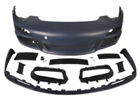 Voorbumper & spoiler Aerokit. Porsche 997.1 2004-08 - 99704480202, 99704480203, 99704480232, 99704480234
