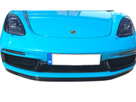 Ensemble complet de grilles de pare-chocs avant en acier inoxydable ZunSport. Porsche 718 Boxster GTS / 718 Cayman GTS 2018-20 - ZPR70818, ZPR70818B, ZPR70818, ZPR70818B