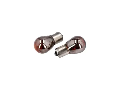 指示灯灯泡 12V/12W 单丝。琥珀色镀铬