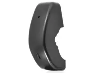 Pare-chocs avant sur conducteur, noir. Porsche 911 1969-73 - 91150501700, 91150501800