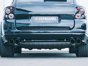 Rear Apron End Panel with Integrated diffuser. Hamann for Cayenne