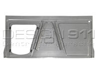 Placa VIN del marco delantero, con tirantes centrales. Porsche 356 T1-T2 - 35649655, PP158, P158