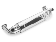Sports exhaust silencer with catalytic converter delete pipes Porsche 997.2 turbo and turbo S - TSPO997T10.004.A