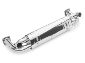 Silencieux d'échappement sport avec pot catalytique supprimer les tuyaux Porsche 997.2 turbo et turbo S - TSPO997T10.004.A