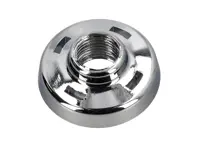 Armaturenbrettschalter, Chrom-Kunststoffblende, Rosettenverkleidung. Porsche 911 69-73 - 91161321300 - 10312316119