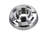 Cornice in plastica cromata per interruttore cruscotto, rosetta. Porsche 911 69-73 - 91161321300 - 10312316119