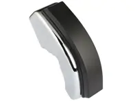 Parachoques delantero cromado overider (bocina) con goma. Porsche 911 1965-73 - 91150501700, 91150501800, 91150501703, 91150501803 - PS5901, PS5902, 9315, 9316, 1684100376, 1684100386