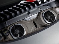 Cover for engine compartment, Titanium Grey. Porsche 992 C2S / C4S Cabrio - 99204410103