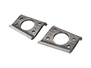 Befestigungsplatten für Überrollbügel. Porsche 911 R RS ST RSR 64-73 - 90180323122, 90180323222 - IBP11.1.109