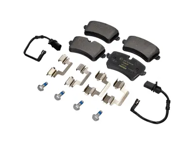 Achterremblokken voor Porsche 95B-1 / 95B-2 / 95B-3 Macan 2014>> - 4G0698451A, 9A769845100, PAB698451, 95B698451E, 95B698451H - 2521403