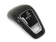 Sports gear shift knob cover, Carbon / Black. Porsche Cayenne (9YA) - 9Y0713139