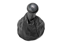 Cuero de palanca de cambios, Negro. Porsche 968 - 944424075028YR, 94442407502