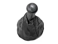 Gearshift  leather, Black. Porsche 968 - 944424075028YR, 94442407502