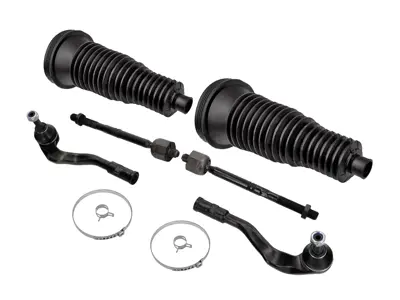 Lenkgetriebe innen und unser Spurstangensatz. 2ER-SET Porsche Macan - 4G0423810A, PAB423810, 4G0423831, 4G0423812A, 4G0423811A, PAB423811, PAB423812