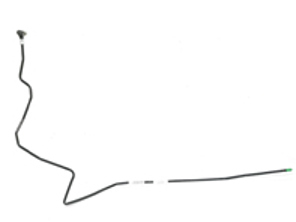 Línea de retorno de la dirección asistida. Coches Porsche 993 RHD - 99334745403