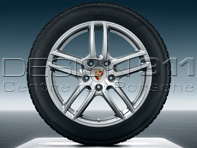 19' Cayenne Turbo Alloy Wheels & Winter Tyres Original Porsche - 95804460106, 95804460126, 95804461106
