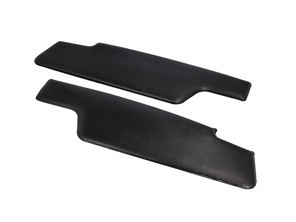 Sun visors kit, Left and Right. Porsche 914 - 90173101810, 90179801710, 90173101710, 91473104312, 91473104412 - 914.731.044.12, 1689803010
