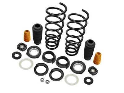 Kit de muelles helicoidales delanteros con suspensión estándar (M029). Porsche 991.1 C2 / C2S 2012-16 - 99134353106504, 9P1411189, 99134350901, 99134356101, 99134330104, 9P1412149, 9P1412269, 99134312500, 99134350103, PAF00855000