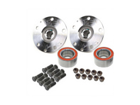 Rear wheel hub 4 stud to 5 stud converter kit. Porsche 914 1970-76 - 91433160507, 91433160505, 91433160506 - URO-015251, 9143316055LUG