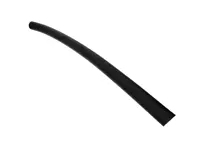 Blower hose, Black / aluminium. Porsche 911 1975-83 - 91121152201, 91121152200