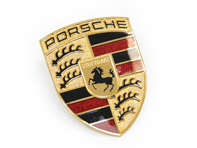 Bonnet badge. Porsche 993 / Boxster 986 / 996 - 99655921101, 7L5853611B, 99655921100, 99655921102