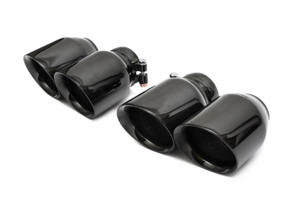 Fabspeed Deluxe Quad Style Tips，缎面黑色。保时捷 E3 Cayenne S 2.9L 2019 款>> - 9Y0253823A, 9Y0253823BM, 9Y0253823BQ, 9Y0253823B, 9Y0253823EM, 9Y0253823EQ, 9Y0253824DD, 9Y0253824DS, 9Y0253824EA, 9Y0253824DN, 9Y0253824DT, 9Y0253824EB, FS.POR.E3S.DLTB - FS.POR.E3S.DLTB