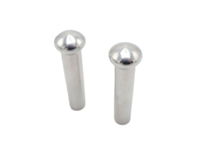 Door pin set, Aluminium. Porsche 911 63-89 - 1687400110, 90153167121, 92855535902 - EQ837001, 1687400110