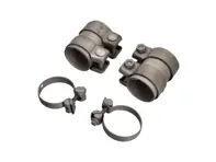 Abrazaderas de escape de titanio. Porsche 991.1 Carrera 2012-16 - 99711152000, 99711124030