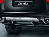Stainless steel Skid Plate (rear) Porsche Cayenne 957