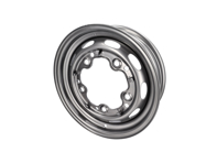Gelakt stalen velg, 4.5x15", 5 gaten, ET25. Porsche 356 A / 356 B - 111601025F, 8160001400 - VW40P, 8160001400