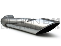 Exhaust tail pipes. Porsche 955 Cayenne 3.2L V6 / 4.5L V8 2003-06 (OE Part No 95511125110 / 95511125210) - 95511125110, 95511125210