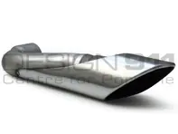 Exhaust tail pipes. Porsche 955 Cayenne 3.2L V6 / 4.5L V8 2003-06 (OE Part No 95511125110 / 95511125210) - 95511125110, 95511125210