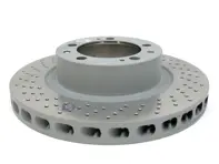 Rotor de disco de freno delantero. Porsche 964 RS / TURBO 3.3L / TURBO-LOOK (OE No 96535104400 y 96535104300) - 96535104300, 96535104400
