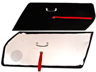 浅色铝制门板，配红色拉带、镀铬把手 RS/ST/ RSR - 96455583320, 133