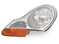 Stirnlampe, Bernstein. Porsche 996 1998 LHD Autos - 99663115304, 99663115404