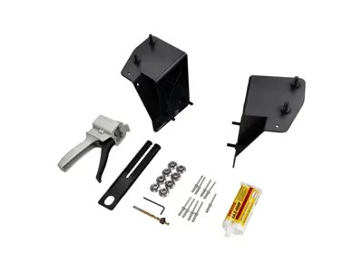 Verstärkter Überrollkäfig-Ankersatz. Porsche 718 Cayman - 98158068280, 98158068180 - SRCCRCRAK