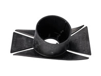 Placa retenedora del paragolpes delantero. Porsche 981 Boxster 2012-16 - 98150576100, 98150576200