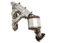 Uitlaatspruitstuk met katalysator OE. Porsche 987 3.2 Boxster - 98711310305, 98711310306, 987113103AX, 98711310405, 98711310406, 987113104AX