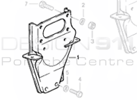 Supporto motore. Porsche 911 1984-89 - 93011501709 - 93011501709