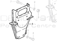 Supporto motore. Porsche 911 1984-89 - 93011501709 - 93011501709